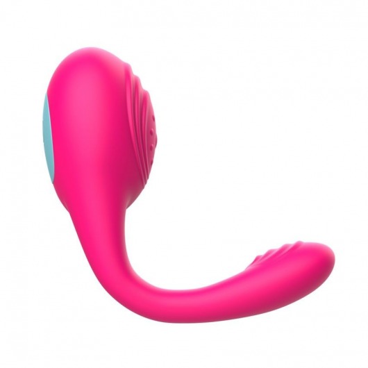 Розовое виброкольцо с пультом ДУ - I-MOON - в Оренбурге купить с доставкой