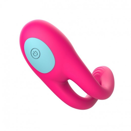 Розовое виброкольцо с пультом ДУ - I-MOON - в Оренбурге купить с доставкой