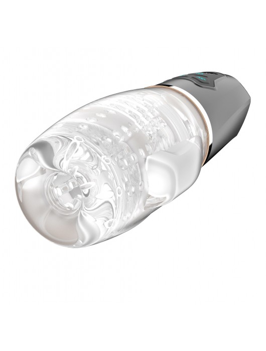 Автоматический мастурбатор с функциями вибрации и всасывания - Secwell - в Оренбурге купить с доставкой