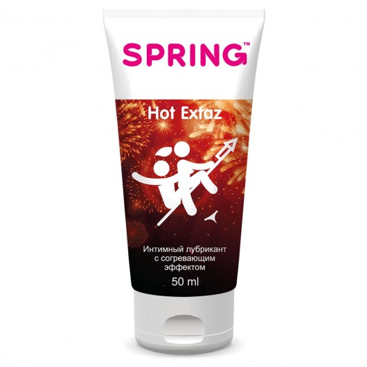 Согревающие интимный лубрикант Spring Hot Extaz - 50 мл. - SPRING - купить с доставкой в Оренбурге