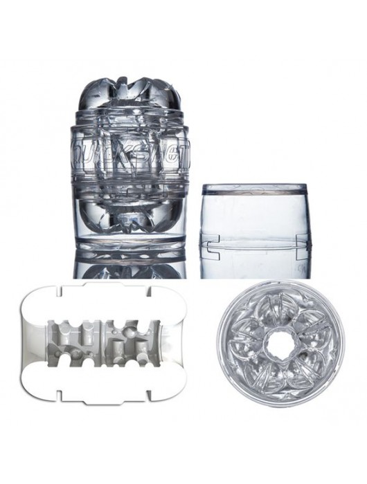 Мастурбатор Fleshlight - Quickshot Masturbator Clear - Fleshlight - в Оренбурге купить с доставкой