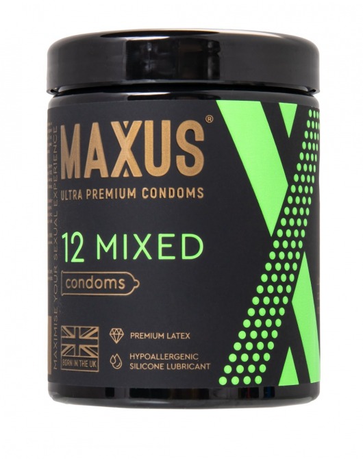 Презервативы MAXUS Mixed - 12 шт. - Maxus - купить с доставкой в Оренбурге