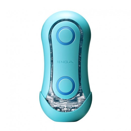 Голубой мастурбатор Tenga Flip ORB Ocean - Tenga - в Оренбурге купить с доставкой