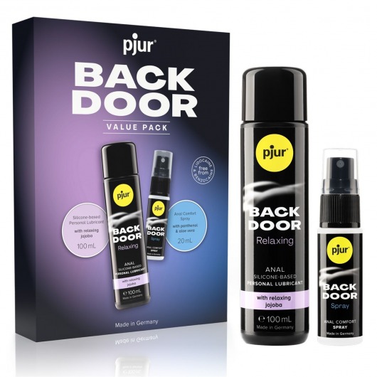 Набор для анального секса pjur Back Door Value Pack - Pjur - купить с доставкой в Оренбурге