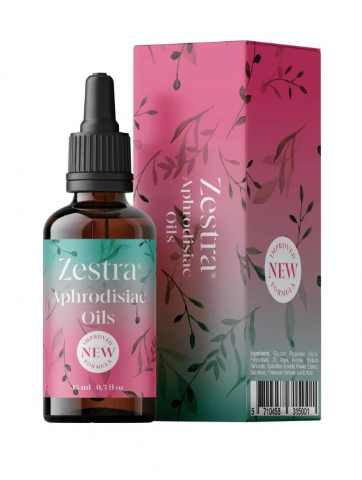 Возбуждающее масло Zestra Aphrodisiac Oils - 15 мл. - Zestra - купить с доставкой в Оренбурге