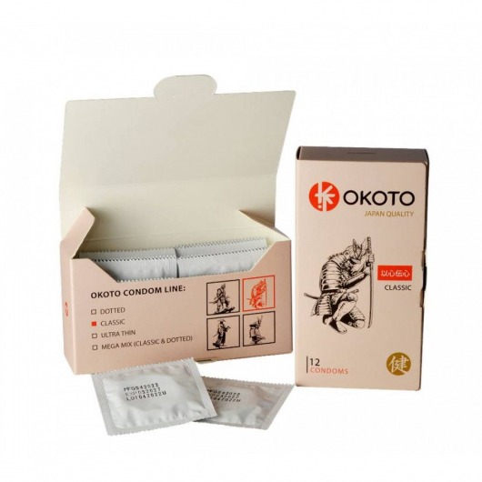 Презервативы OKOTO Classic - 12 шт. - Sitabella - купить с доставкой в Оренбурге