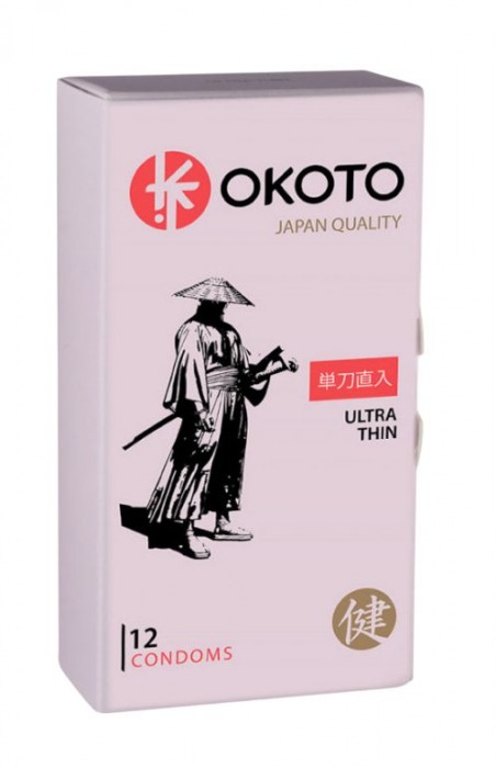 Тонкие презервативы OKOTO Ultra Thin - 12 шт. - Sitabella - купить с доставкой в Оренбурге