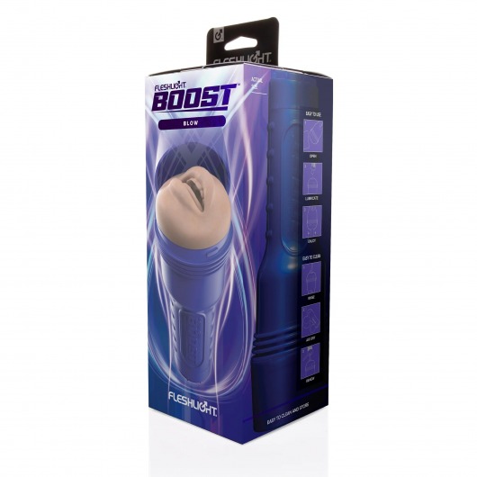 Мастурбатор-ротик Fleshlight Boost Blow - Fleshlight - в Оренбурге купить с доставкой