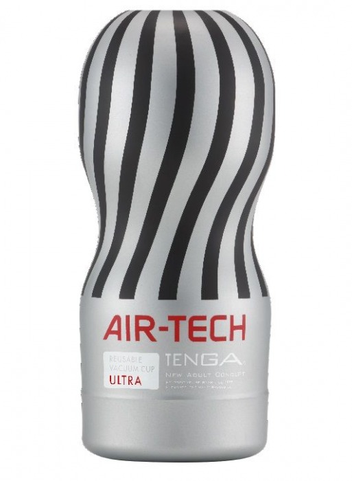 Серый мастурбатор Reusable Vacuum CUP ULTRA - Tenga - в Оренбурге купить с доставкой