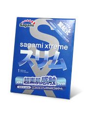 Презерватив Sagami Xtreme FEEL FIT 3D - 1 шт. - Sagami - купить с доставкой в Оренбурге