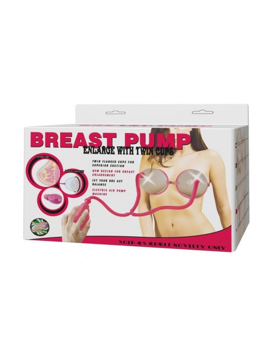 Вакуумная помпа для груди с автооткачкой воздуха - Baile