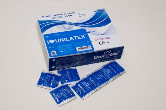 Классические презервативы Unilatex Natural Plain - 144 шт. - Unilatex - купить с доставкой в Оренбурге