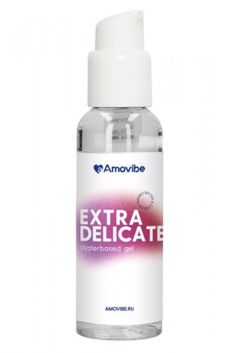 Гель на водной основе Amovibe Extra Delicate - 100 мл. - Amovibe - купить с доставкой в Оренбурге