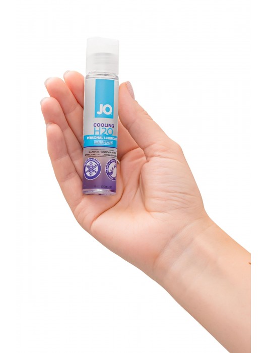 Охлаждающий лубрикант на водной основе JO H2O COOLING - 30 мл. - System JO - купить с доставкой в Оренбурге