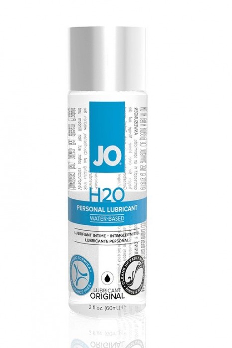 Нейтральный лубрикант на водной основе JO Personal Lubricant H2O - 60 мл. - System JO - купить с доставкой в Оренбурге