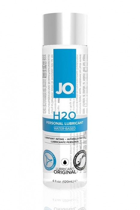 Нейтральный лубрикант на водной основе JO Personal Lubricant H2O - 120 мл. - System JO - купить с доставкой в Оренбурге