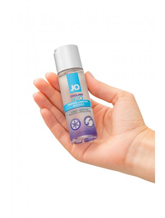Охлаждающий лубрикант на водной основе JO Personal Lubricant H2O COOLING - 60 мл. - System JO - купить с доставкой в Оренбурге