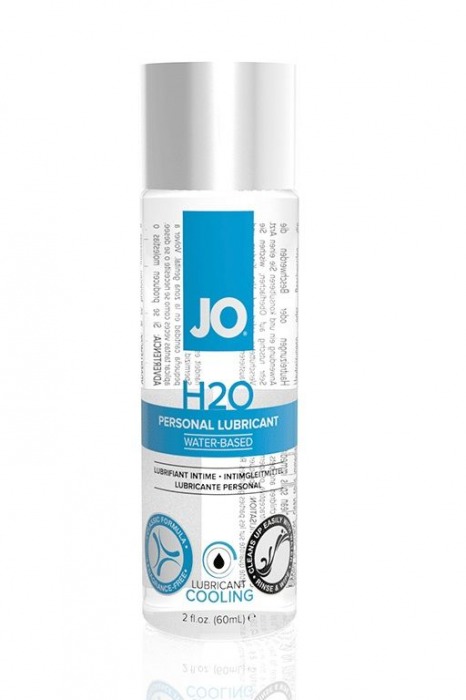 Охлаждающий лубрикант на водной основе JO Personal Lubricant H2O COOLING - 60 мл. - System JO - купить с доставкой в Оренбурге