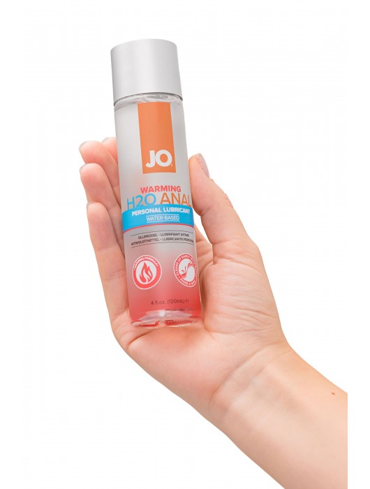Анальный согревающий лубрикант на водной основе JO Anal H2O Warming - 120 мл. - System JO - купить с доставкой в Оренбурге