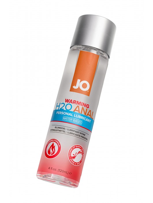 Анальный согревающий лубрикант на водной основе JO Anal H2O Warming - 120 мл. - System JO - купить с доставкой в Оренбурге