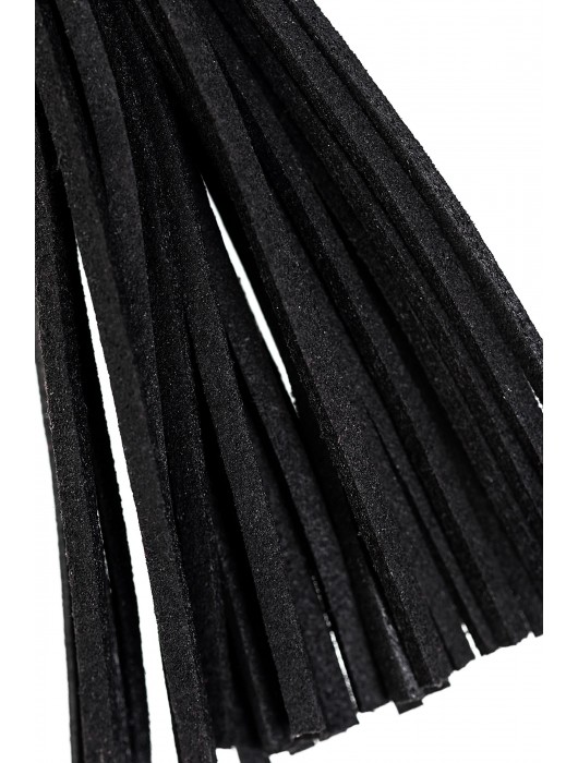 Зажимы на соски «Прищепки» с черными кисточками из замши - Pecado - купить с доставкой в Оренбурге