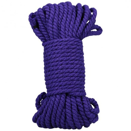 Фиолетовая верёвка для связывания и фиксации Bind Tie - 15,24 м. - Doc Johnson - купить с доставкой в Оренбурге