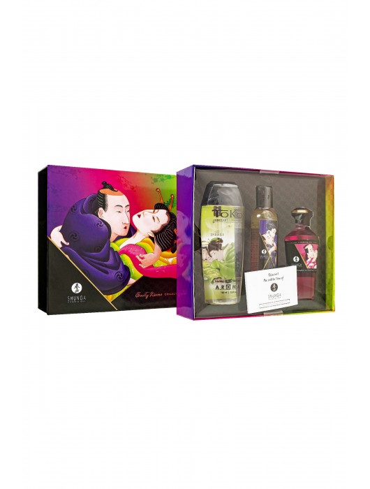 Подарочный набор Fruity Kisses из 3 предметов - Shunga - купить с доставкой в Оренбурге