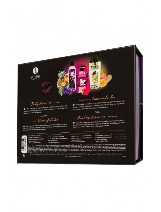 Подарочный набор Fruity Kisses из 3 предметов - Shunga - купить с доставкой в Оренбурге