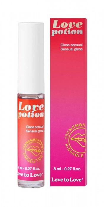 Возбуждающий блеск для губ Love Potion - 8 мл. - Love to Love - купить с доставкой в Оренбурге