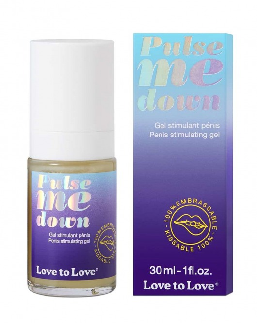 Стимулирующий гель для пениса Pulse Me Down - 30 мл. - Love to Love - купить с доставкой в Оренбурге