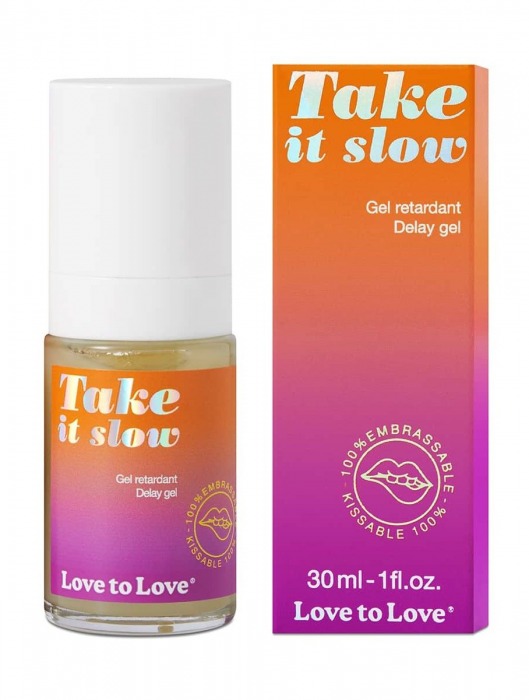 Пролонгирующий гель для мужчин Take It Slow - 30 мл. - Love to Love - купить с доставкой в Оренбурге