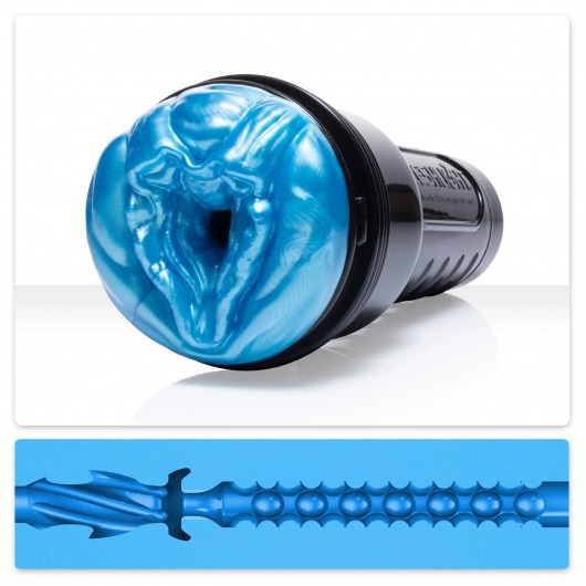 Мастурбатор-вагина Fleshlight Freaks Alien Blue Metallic - Fleshlight - в Оренбурге купить с доставкой