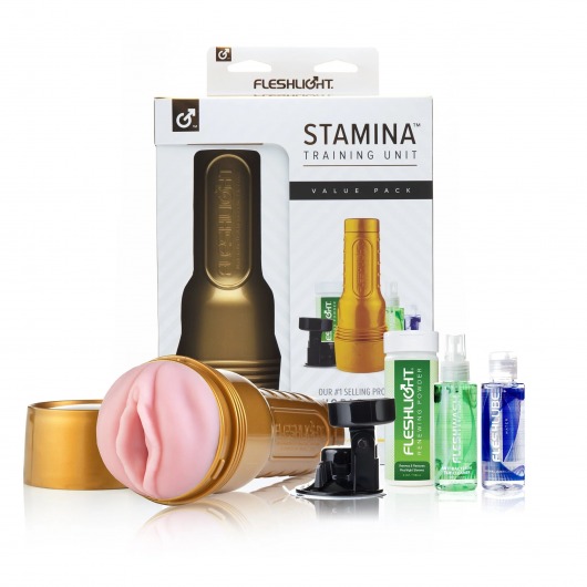 Набор для мастурбации Fleshlight Stamina Training Unit - Fleshlight - в Оренбурге купить с доставкой