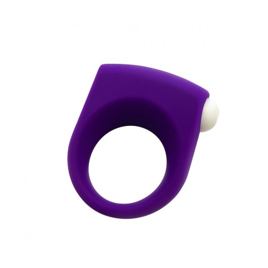 Фиолетовое эрекционное кольцо Puggle Vibrating Ring with Bullet - Adrien Lastic - в Оренбурге купить с доставкой