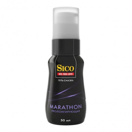 Пролонгирующая гель-смазка Sico Marathon - 50 мл. - Sico - купить с доставкой в Оренбурге