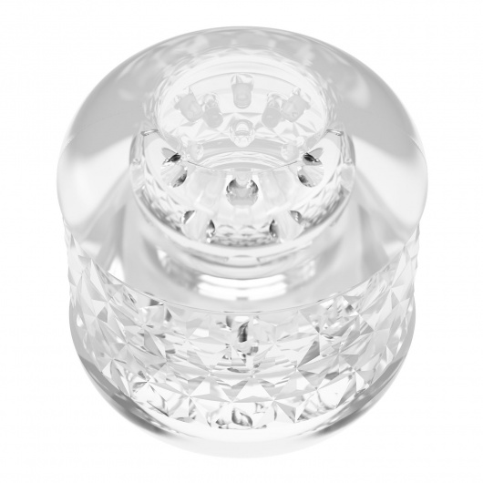 Прозрачный сквозной мастурбатор Crystle - Baile - в Оренбурге купить с доставкой