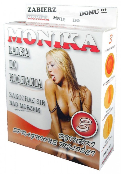 Надувная секс-кукла Monika - Boys of Toys - в Оренбурге купить с доставкой