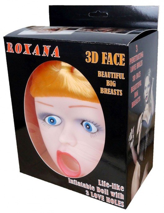 Надувная секс-кукла Roxana 3D - Boys of Toys - в Оренбурге купить с доставкой