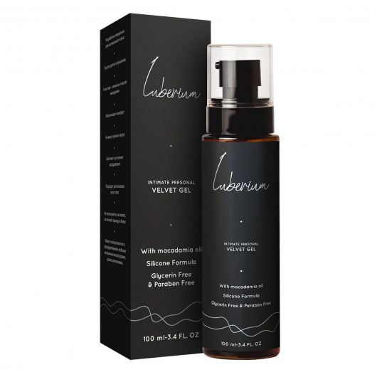 Интимный гель на силиконовой основе с маслом макадамии Luberium Velvel Gel - 100 мл. - Luberium - купить с доставкой в Оренбурге