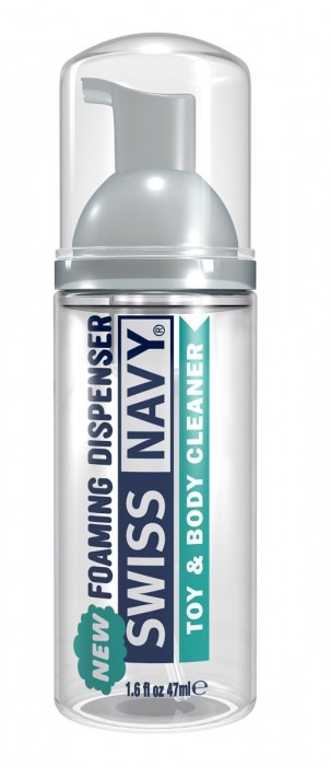Очищающая пенка для игрушек и тела Toy   Body Cleaner Foamer - 47 мл. - Swiss navy - купить с доставкой в Оренбурге