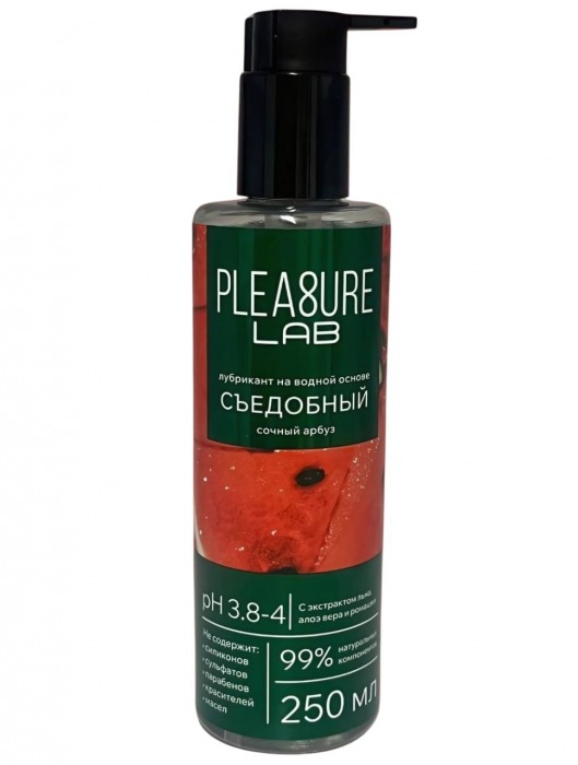 Лубрикант на водной основе Pleasure Lab с ароматом арбуза - 250 мл. - Pleasure Lab - купить с доставкой в Оренбурге