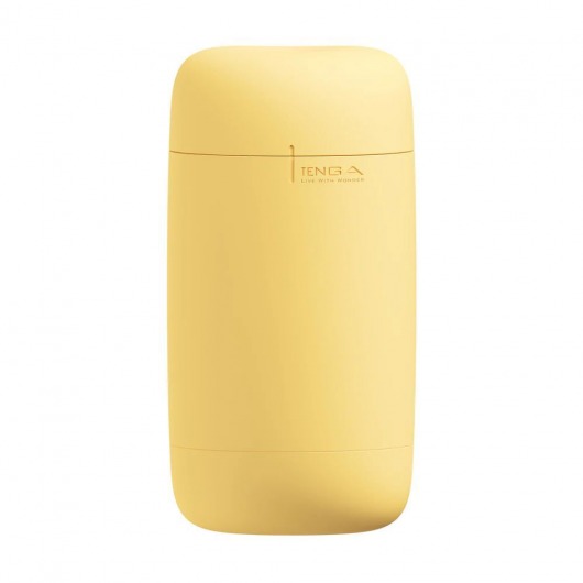 Желтый мастурбатор Tenga Puffy - Tenga - в Оренбурге купить с доставкой