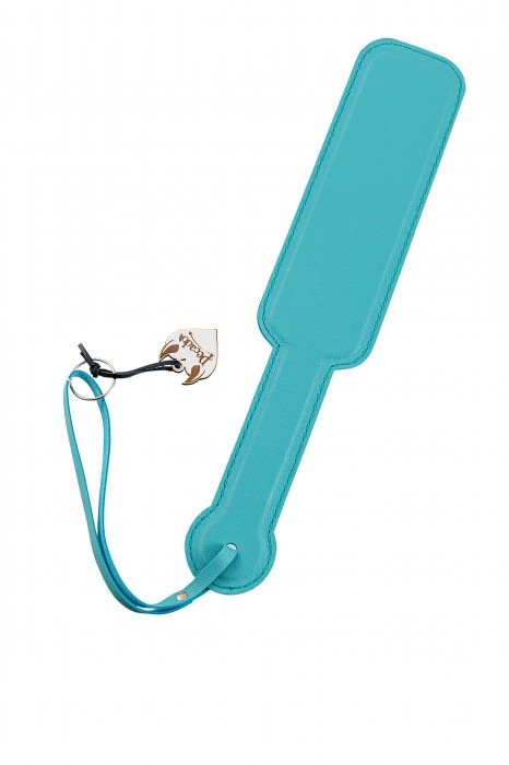 Голубой кожаный пэддл - 37 см. - Pecado - купить с доставкой в Оренбурге