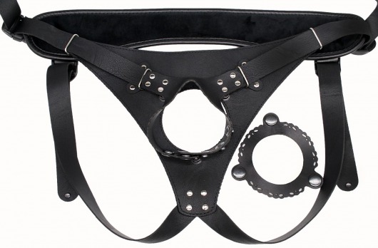 Пояс Hard Brutal для больших насадок - LOVETOY (А-Полимер) - купить с доставкой в Оренбурге