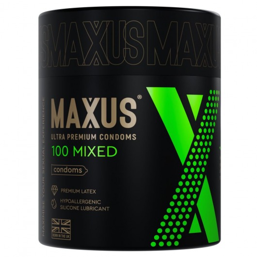 Презервативы MAXUS Mixed - 100 шт. - Maxus - купить с доставкой в Оренбурге