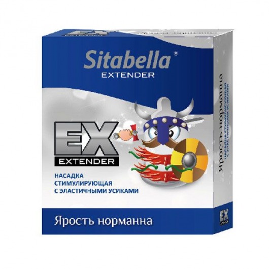 Стимулирующая насадка Sitabella Extender  Ярость норманна - Sitabella - купить с доставкой в Оренбурге