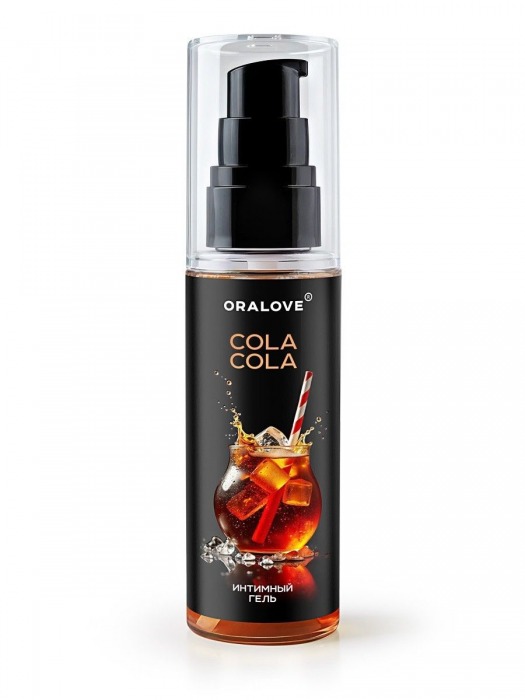 Съедобная смазка на водной основе с ароматом колы - 60 гр. - Биоритм - купить с доставкой в Оренбурге