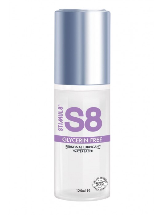 Лубрикант на водной основе S8 Glycerin Free без глицерина - 125 мл. - Stimul8 - купить с доставкой в Оренбурге