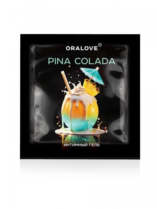 Саше съедобной оральной смазки OraLove с ароматом пина колада - 3 гр. - Биоритм - купить с доставкой в Оренбурге