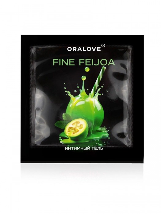 Саше съедобной оральной смазки OraLove с ароматом фейхоа - 3 гр. - Биоритм - купить с доставкой в Оренбурге